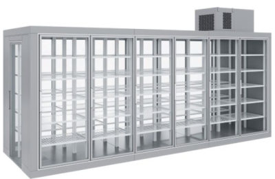 Камера холодильная Polair КХН - 9.55 со стеклом островного типа
